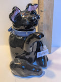 Britain — WhimsiClay One-of-a-Kind Vintage Black Lab Sculpture by Amy Lacombe