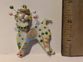 Francoise — Vintage WhimsiClay Handmade Ceramic Cat Pin by Amy Lacombe