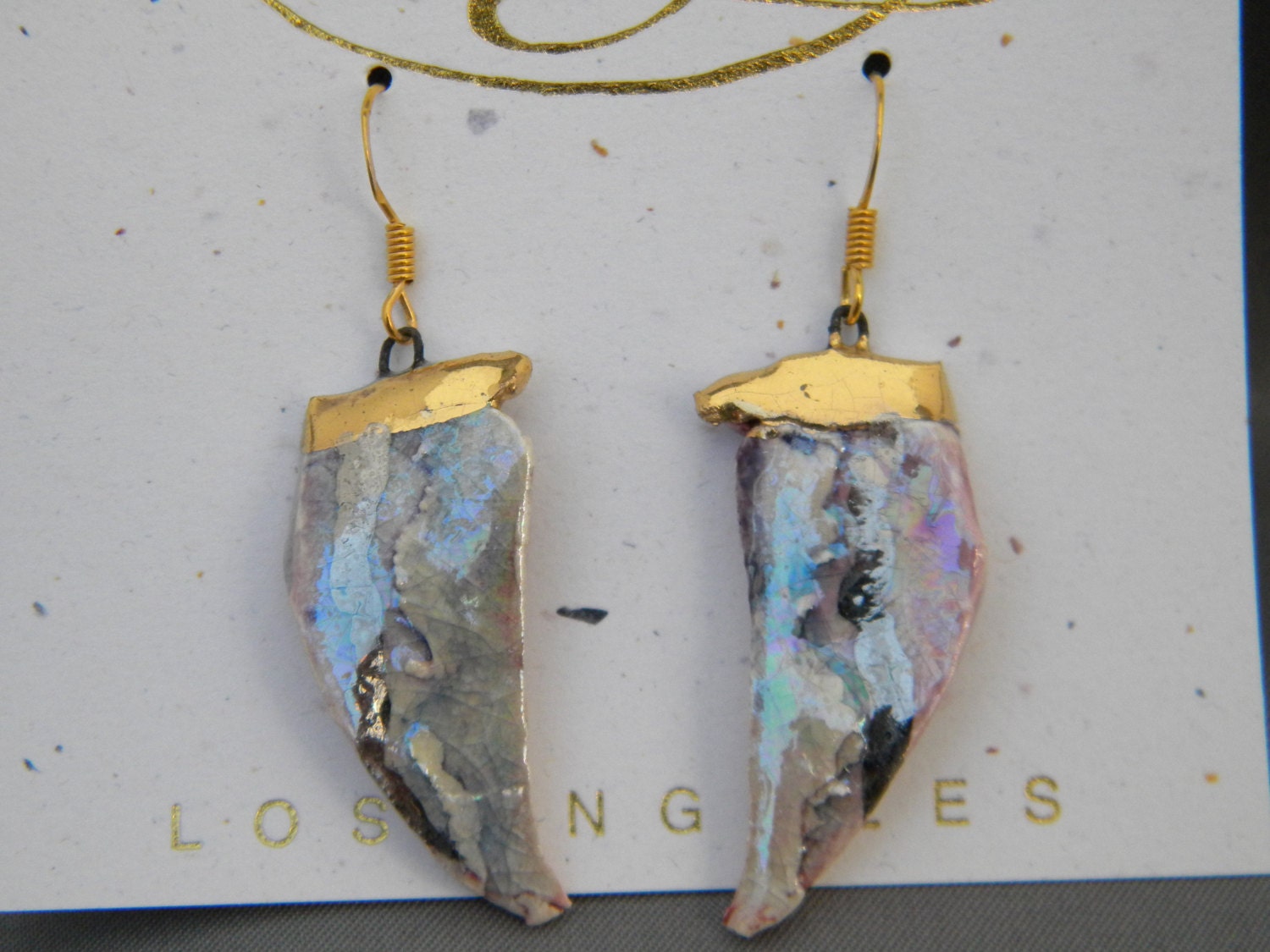 Hannah — WhimsiClay One-of-a-Kind Handmade Earrings by Amy Lacombe