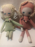 Handmade Plush Tiddlywinks Dolls with Removable Bracelet Decor