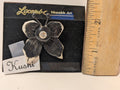 Kushi — Vintage WhimsiClay Handmade Ceramic Butterfly Pin by Amy Lacombe