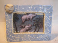 Baseball — Vintage WhimsiClay One-of-a-Kind Ceramic Photo Frame