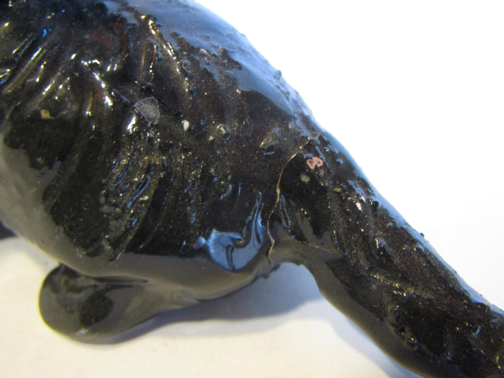 Sharkey — WhimsiClay One-of-a-Kind Scottish Terrier Sculpture by Amy Lacombe