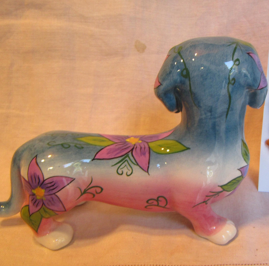 Roxie — WhimsiClay Dachshund with Two Surprise Dog Pins