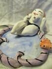 Vanessa — Vintage WhimsiClay Ceramic Ashtray, Rare 1999 Original by Amy Lacombe